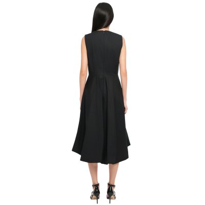 THE ASYMMETRIC MIDI DRESS
